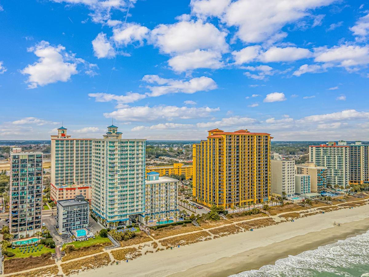 Oceanfront 2 Bedroom Suite With Incredible Views! Carolinian 630 マートルビーチ エクステリア 写真