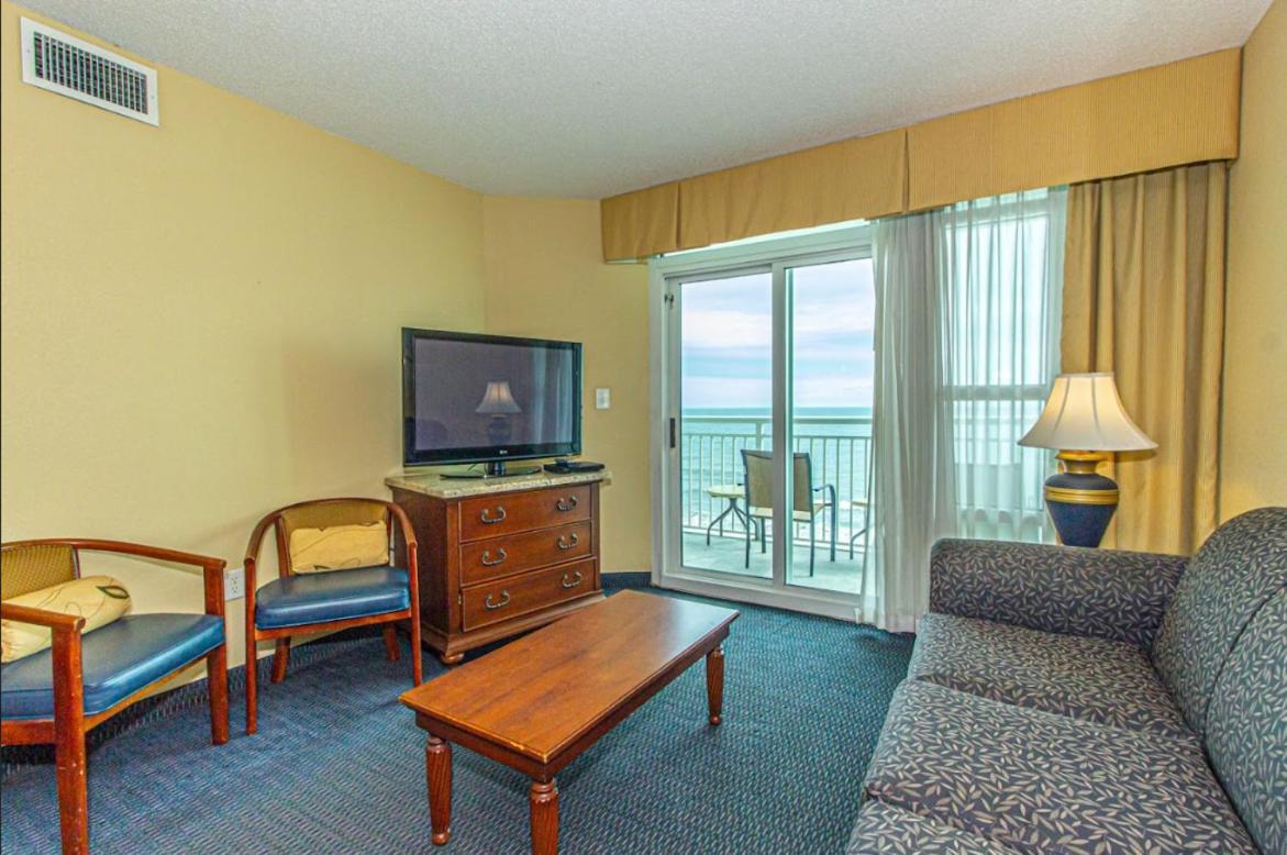 Oceanfront 2 Bedroom Suite With Incredible Views! Carolinian 630 マートルビーチ エクステリア 写真