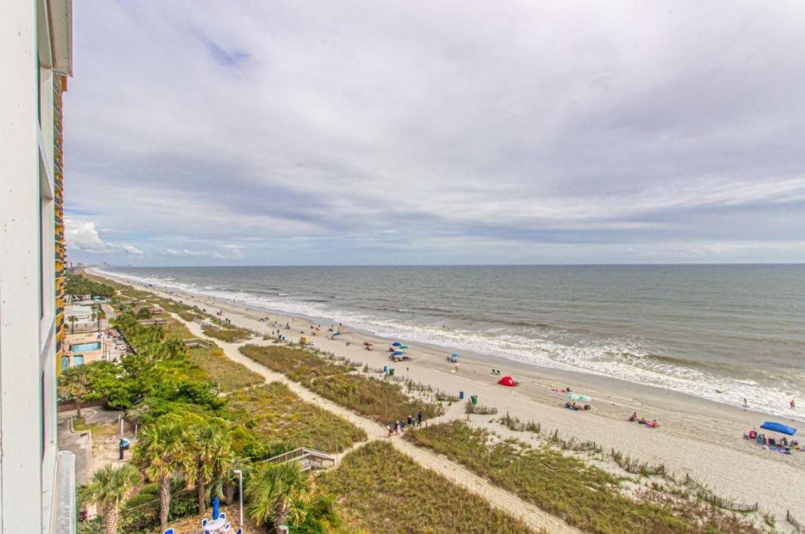 Oceanfront 2 Bedroom Suite With Incredible Views! Carolinian 630 マートルビーチ エクステリア 写真